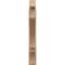 Ekena Millwork 5 1/2-in W x 34-in D x 40-in H Balboa Block Rough Cedar Woodgrain TimberThane Outlooker, Primed Tan OUTUR055X34X40BOA44RCPR - alternate 2